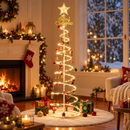 Árvore de Natal Dobrável com LED 1,80m + Kit de Enfeites