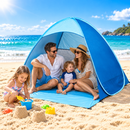 Barraca Tenda Pop-Up com Proteção Solar para Praia