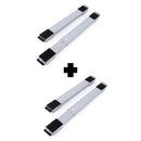 Base com Rodinhas para Moveis Ajustável | FlexMove + Brinde