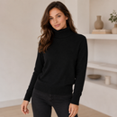 Blusa Cacharrel Feminina Gola Alta Tricô Inverno | CozyLayer