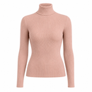 Blusa Cacharrel Tricô Feminina Gola Alta Manga Longa | SoftElegance