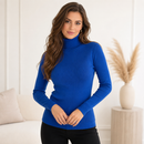 Blusa de Frio Cacharrel Feminina Gola Alta Tricô | WinterEssence