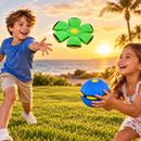 Bola Mágica Voadora com LED que Vira Disco - Kit 2 Unidades