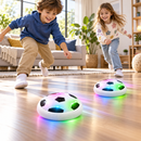 Bola Flutuante de Futebol Hover Ball com LED - Kit 2 Unidades