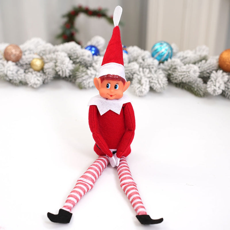 Boneco Elfo de Natal para Decoração Natalina