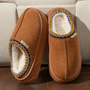 Bota Pantufa Feminina Peluciada com Solado Antiderrapante para Inverno