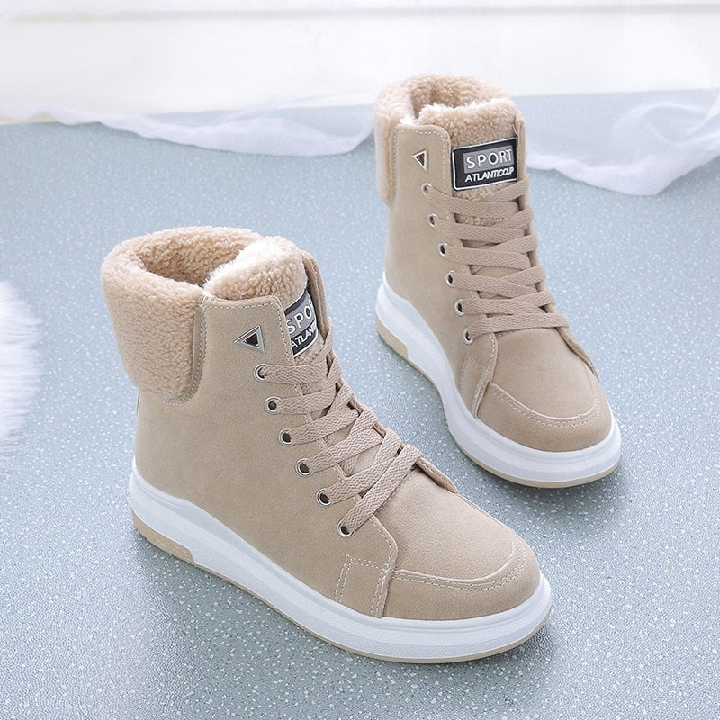 Bota de Inverno Feminina Cano Alto | FrostGlam