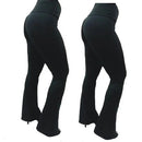 Calça Feminina Flare Flanelada Térmica com Cintura Alta