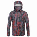 Camisa Masculina Proteção Solar UV50+ com Capuz e Máscara