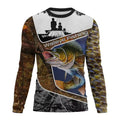 Camisa de Pesca Masculina Proteção UV Manga Longa