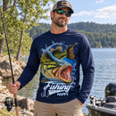 Camisa de Pesca Masculina Proteção UV Manga Longa