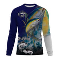 Camisa de Pesca Masculina Proteção UV Manga Longa