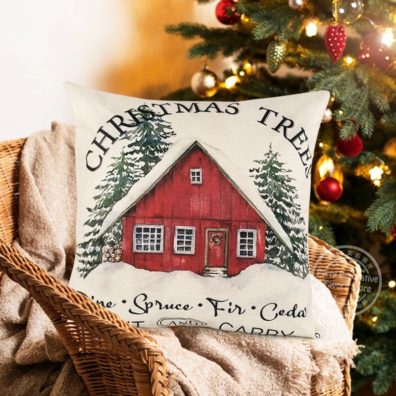 Capa de Almofada de Natal Decoração | JinglePillow