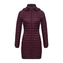 Casaco Feminino de Inverno Acolchoado de Algodão