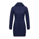 Casaco Feminino de Inverno Acolchoado de Algodão