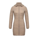 Casaco Feminino de Inverno Acolchoado de Algodão