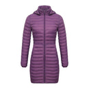 Casaco Feminino de Inverno Acolchoado de Algodão