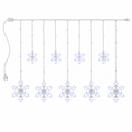 Cascata Pisca Pisca Floco de Neve 2,5m com 138 LEDs e 8 Funções