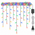Cascata de Natal LED 100, 200 ou 400 Luzes com 8 Funções