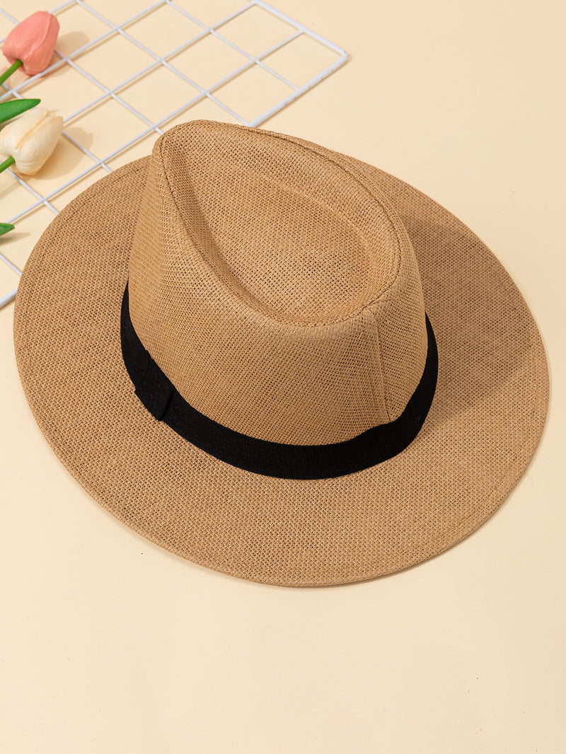 Chapéu Masculino Panamá de Verão para Praia