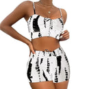 Conjunto Biquíni Feminino Cintura Alta Estilo Boxer Estampado