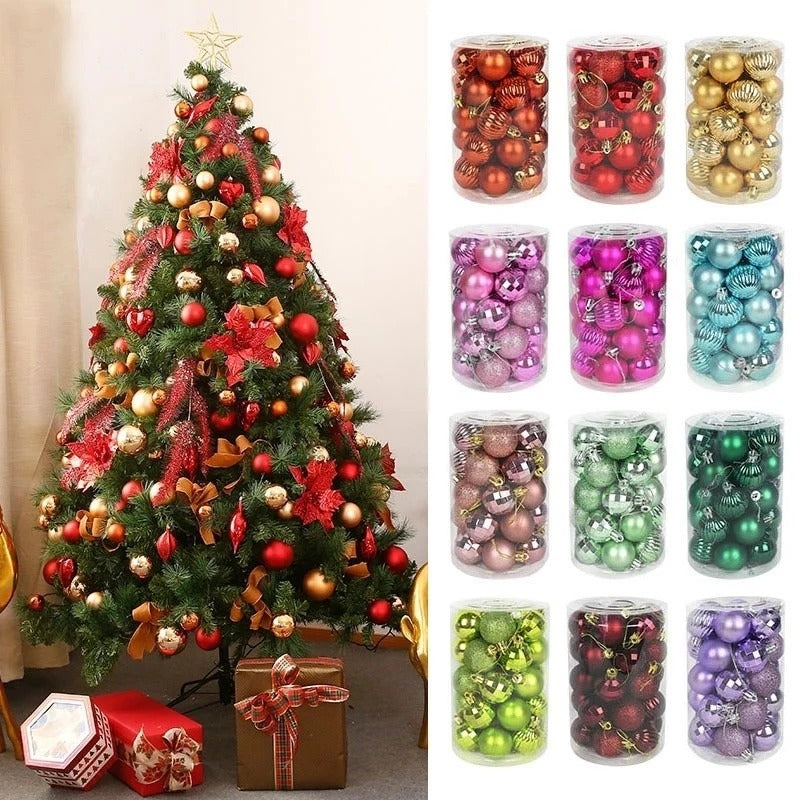 Conjunto de Bolas de Natal para Decoração | MerryGlow