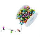 Cordão de Luzes Coloridas para Decoração de Natal