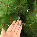 Cordão de Luzes Coloridas para Decoração de Natal