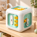 Cubo Montessori Sensorial 6 em 1 para Bebês - Brinquedo Educativo