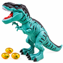 Dinossauro de Brinquedo Elétrico T-Rex com Luz, Som e Névoa