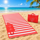 Esteira de Praia Dobrável que Vira Bolsa 170x90cm