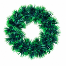Guirlanda de Natal Verde Estruturada para Porta - Kit 2 Unidades
