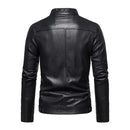 Jaqueta Masculina de Couro Slim