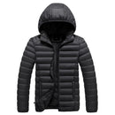 Jaqueta Masculina de Inverno Corta Vento Acolchoada
