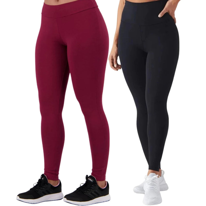 Kit 2 Calças Térmicas Flaneladas Peluciadas para Inverno