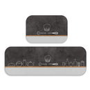 Kit 2 Tapetes Estampados para Cozinha Antiderrapante