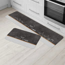 Kit 2 Tapetes Estampados para Cozinha Antiderrapante