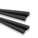 Kit 2 Veda Portas Rolinhos Impermeáveis Ajustáveis 80cm