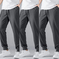 Kit 3 Calças Masculino de Moletom Jogger Flaneladas