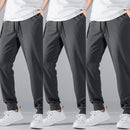 Kit 3 Calças Masculino de Moletom Jogger Flaneladas