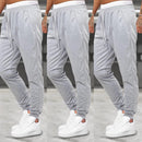 Kit 3 Calças Masculino de Moletom Jogger Flaneladas