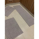 Kit 3 Tapetes Decorativos de Algodão com Toque Macio