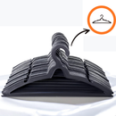 Kit Cabides Antiderrapantes para Roupas Adulto com Suporte para Alças