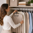 Kit Cabides Antiderrapantes para Roupas Adulto com Suporte para Alças