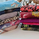 Kit com 2 Mantas Caneladas Aveludadas para Inverno