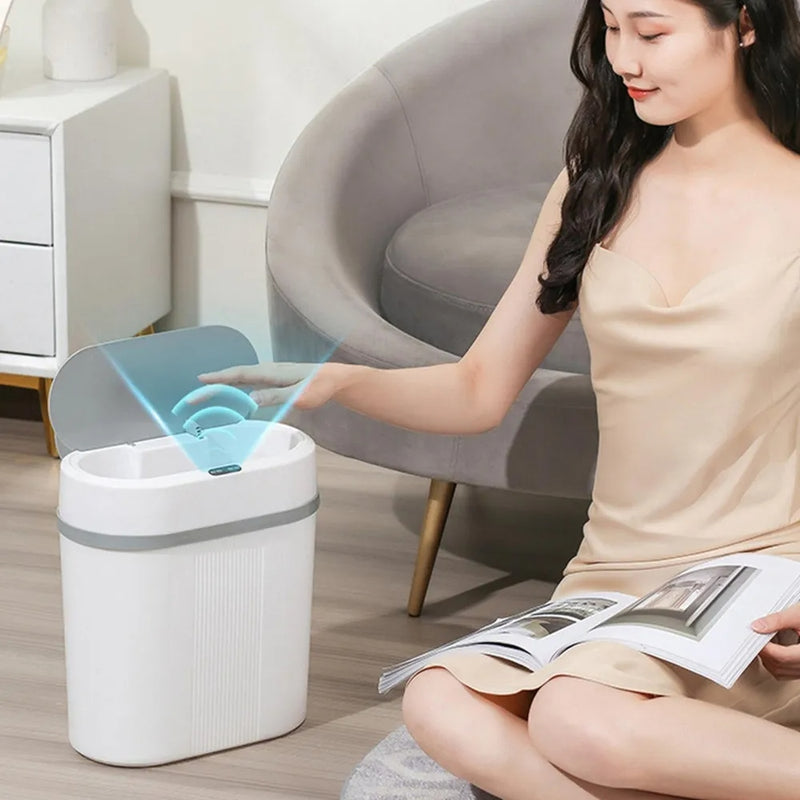 Lixeira Smart com Sensor Automático Inteligente 13L