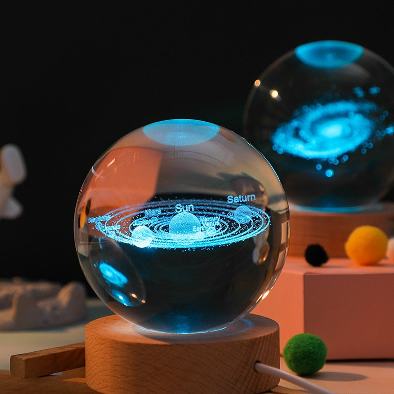 Luminária Led Decorativa Planetário 3D | StarGlow