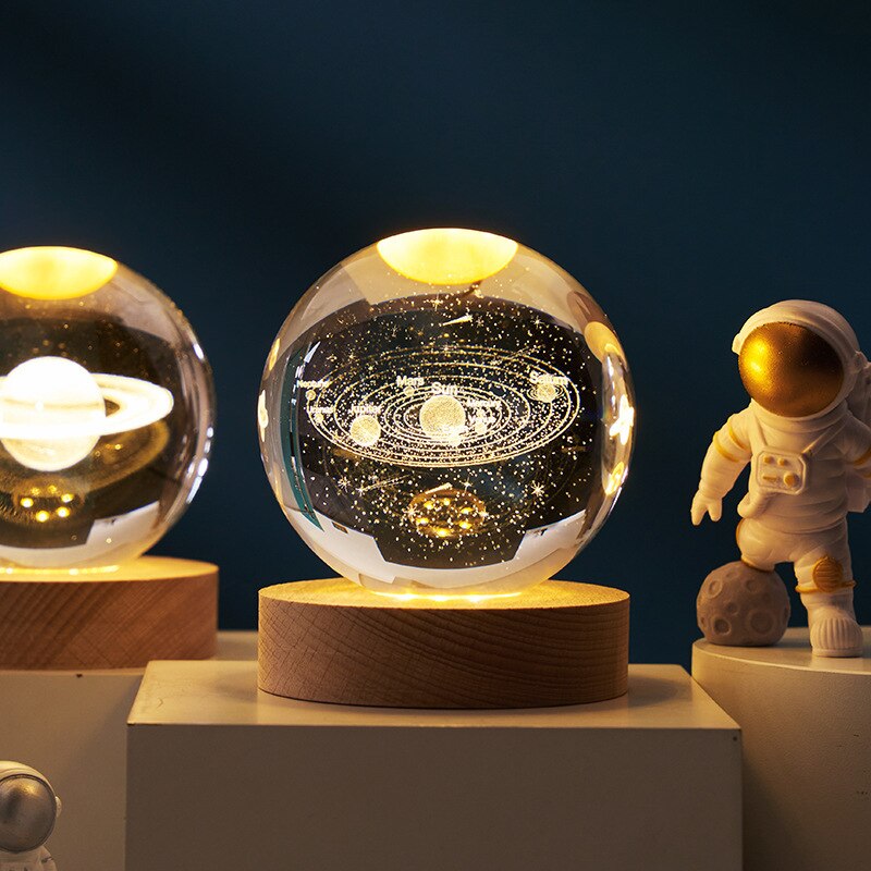 Luminária Led Decorativa Planetário 3D | StarGlow