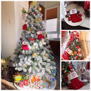 Meia de Natal para Decoração com Alfabeto - MerryLetter