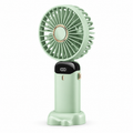 Mini Ventilador Portátil Dobrável Recarregável 5 Velocidades 3 em 1